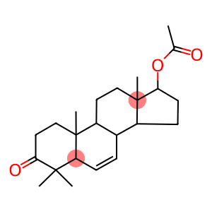 4,4,10,13-tetramethyl-3-oxo-2,3,4,5,8,9,10,11,12,13,14,15,16,17-tetradecahydro-1H-cyclopenta[a]phenanthren-17-yl acetate