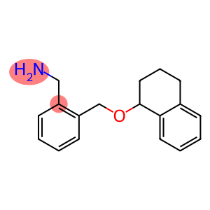 {2-[(1,2,3,4-tetrahydronaphthalen-1-yloxy)methyl]phenyl}methanamine
