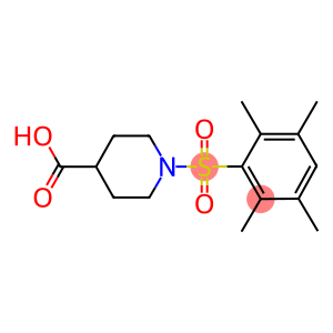 1-(2,3,5,6-TETRAMETHYL-BENZENESULFONYL)-PIPERIDINE-4-CARBOXYLIC ACID
