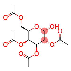 2,3,4,6-TETRA-O-ACETYL-A-D-GALACTOPYRANOSE (~40% A-ANOMER)