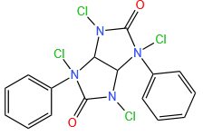 1,3,4,6-Tetrachloro-3,6-diphenylglycoluril