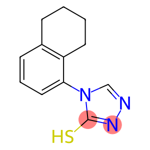 4-(5,6,7,8-tetrahydronaphthalen-1-yl)-4H-1,2,4-triazole-3-thiol
