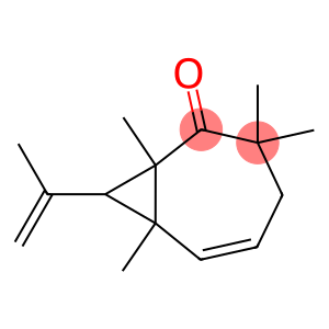 1,3,3,7-tetramethyl-8-prop-1-en-2-yl-bicyclo[5.1.0]oct-5-en-2-one