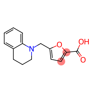 5-(1,2,3,4-tetrahydroquinolin-1-ylmethyl)furan-2-carboxylic acid