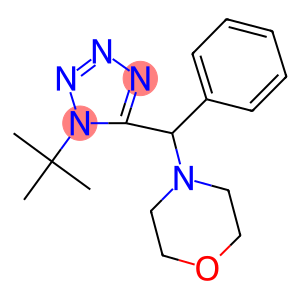 4-[(1-TERT-BUTYL-1H-TETRAZOL-5-YL)(PHENYL)METHYL]MORPHOLINE