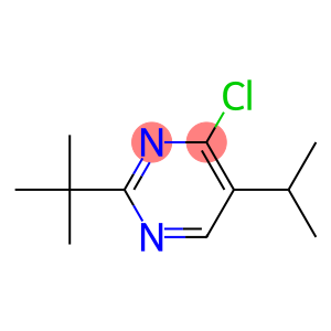2-tert-butyl-4-chloro-5-(1-methylethyl)pyrimidine