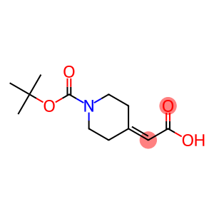 2-(1-(Tert-Butoxycarbonyl)Piperidin-4-Ylidene)Acetic Acid
