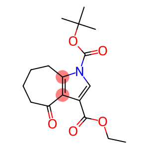 1-TERT-BUTYL 3-ETHYL 4-OXO-5,6,7,8-TETRAHYDROCYCLOHEPTA[B]PYRROLE-1,3(4H)-DICARBOXYLATE