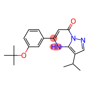 5-(3-tert-butoxyphenyl)-3-(1-methylethyl)pyrazolo[1,5-a]pyrimidin-7(4H)-one