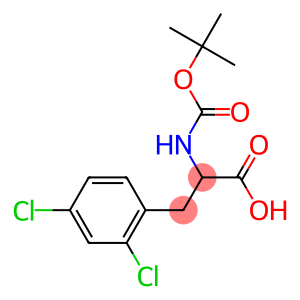 2-[(tert-butoxycarbonyl)amino]-3-(2,4-dichlorophenyl)propanoic acid