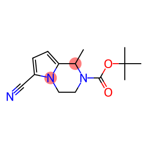 tert-butyl 6-cyano-1-methyl-3,4-dihydropyrrolo[1,2-a]pyrazine-2(1H)-carboxylate