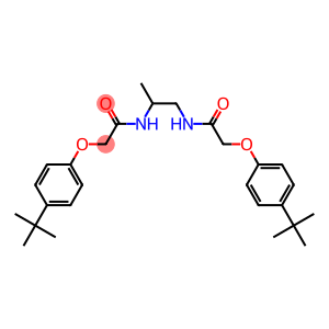 2-[4-(tert-butyl)phenoxy]-N-[2-({2-[4-(tert-butyl)phenoxy]acetyl}amino)-1-methylethyl]acetamide