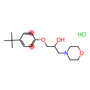 1-(4-TERT-BUTYLPHENOXY)-3-MORPHOLIN-4-YLPROPAN-2-OL HYDROCHLORIDE
