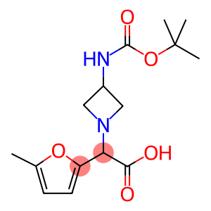 (3-TERT-BUTOXYCARBONYLAMINO-AZETIDIN-1-YL)-(5-METHYL-FURAN-2-YL)-ACETIC ACID