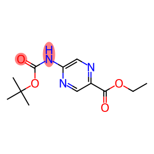 TERT-BUTYL5-(ETHOXYCARBONYL)PYRAZIN-2-YLCARBAMATE