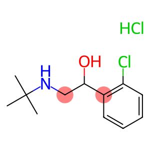 2-TERT-BUTYLAMINO-1-(2-CHLOROPHENYL)-ETHANOL HYDROCHLORIDE