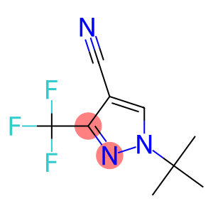 1-叔丁基-3-三氟甲基-1H-吡唑-4-腈