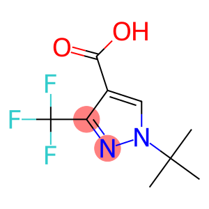 1-叔丁基-3-三氟甲基-1H-吡唑-4-羧酸
