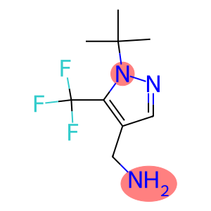 (1-叔丁基-5-三氟甲基-1H-吡唑-4-基)甲胺