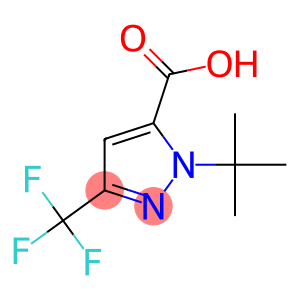 1-叔丁基-3-三氟甲基-1H-吡唑-5-羧酸