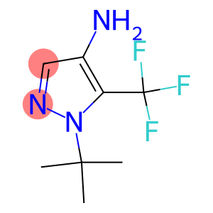 1-叔丁基-5-三氟甲基-1H-吡唑-4-胺