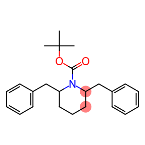 1-(tert-Butoxycarbonyl)-2,6-dibenzylpiperidine