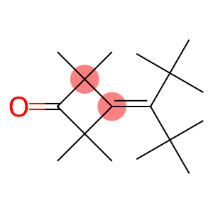 3-(1-tert-Butyl-2,2-dimethylpropylidene)-2,2,4,4-tetramethylcyclobutan-1-one