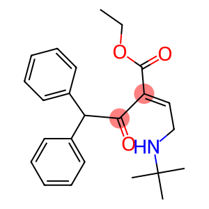 2-(2-tert-Butylaminoethylidene)-4,4-diphenyl-3-oxobutyric acid ethyl ester