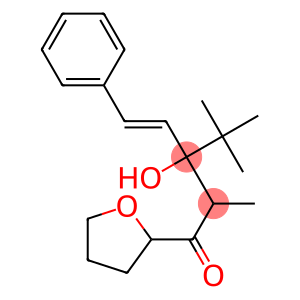 3-tert-Butyl-3-hydroxy-2-methyl-5-phenyl-1-[(tetrahydrofuran)-2-yl]-4-penten-1-one