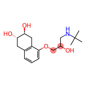 1-tert-Butylamino-3-[[(6S,7S)-5,6,7,8-tetrahydro-6,7-dihydroxynaphthalen-1-yl]oxy]-2-propanol