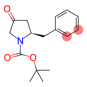 tert-Butyl (2R)-2-benzyl-4-oxopyrrolidine-1-carboxylate, (2R)-2-Benzyl-1-(tert-butoxycarbonyl)-4-oxopyrrolidine