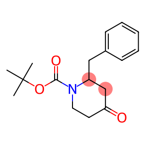 tert-butyl 2-benzyl-4-oxopiperidine-1-carboxylate