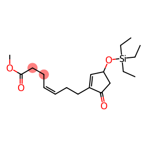 (Z)-7-[3-[(Triethylsilyl)oxy]-5-oxo-1-cyclopenten-1-yl]-4-heptenoic acid methyl ester