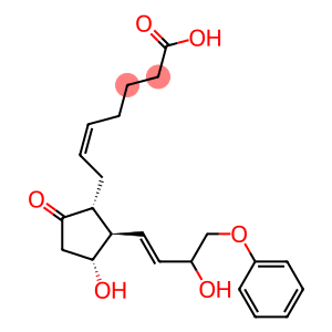 (Z)-7-[(1R,2R,3R)-3-Hydroxy-2-[(1E,3R)-3-hydroxy-4-phenoxy-1-butenyl]-5-oxocyclopentyl]-5-heptenoic acid