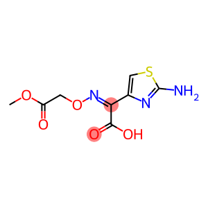 (Z)-(METHOXYCARBONYLMETHOXYIMINO)-2-(2-AMINOTHIAZOL-4-YL)ACETIC ACID