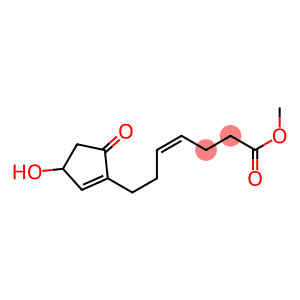 (4Z)-7-(4-Hydroxy-1-oxo-2-cyclopenten-2-yl)-4-heptenoic acid methyl ester