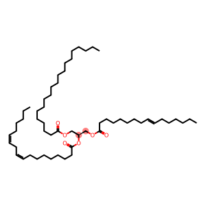 1-(9Z-hexadecenoyl)-2-(9Z,12Z-octadecadienoyl)-3-eicosanoyl-sn-glycerol