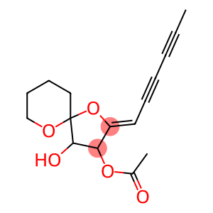 2-[(Z)-2,4-Hexadiynylidene]-3-acetoxy-1,6-dioxaspiro[4.5]decan-4-ol