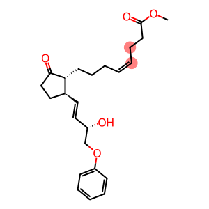 (3Z,13E,15S)-1-(Methoxycarbonyl)-15-hydroxy-16-phenoxy-17,18,19,20-tetranorprosta-3,13-dien-9-one