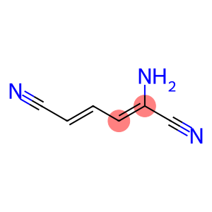(2Z,4E)-2-aminohexa-2,4-dienedinitrile