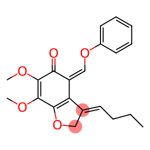 3-[(Z)-Butylidene]-4-phenoxymethylene-6,7-dimethoxy-2,3-dihydrobenzofuran-5(4H)-one