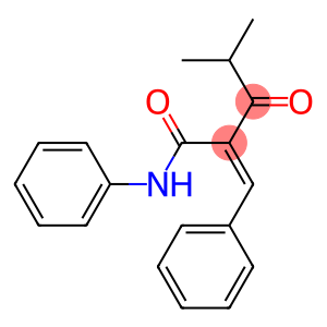 (Z)-2-Benzylidene-4-methyl-3-oxo-N-phenylpentanamide