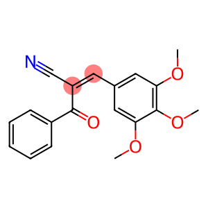 (Z)-2-benzoyl-3-(3,4,5-trimethoxyphenyl)-2-propenenitrile