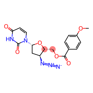 3'-Azido-5'-O-anisoyl-2',3'-dideoxyuridine
