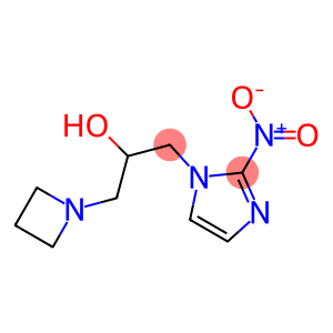 1-(1-Azetidinylmethyl)-2-(2-nitro-1H-imidazol-1-yl)ethanol