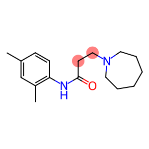 3-azepan-1-yl-N-(2,4-dimethylphenyl)propanamide