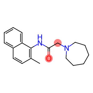 2-(1-azepanyl)-N-(2-methyl-1-naphthyl)acetamide