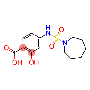 4-[(azepane-1-sulfonyl)amino]-2-hydroxybenzoic acid