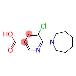 6-(azepan-1-yl)-5-chloropyridine-3-carboxylic acid