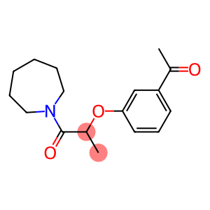 1-(azepan-1-yl)-2-(3-acetylphenoxy)propan-1-one